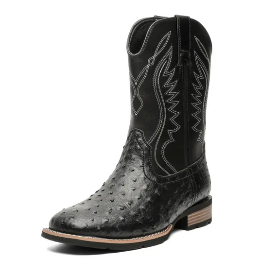 Men's Classic Retro Western Cowboy Boots