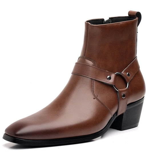 Man Chelsea Retro Cowboy Boots