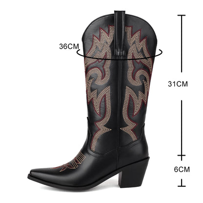 Pink Cowboy Cowgirl Woman Boots